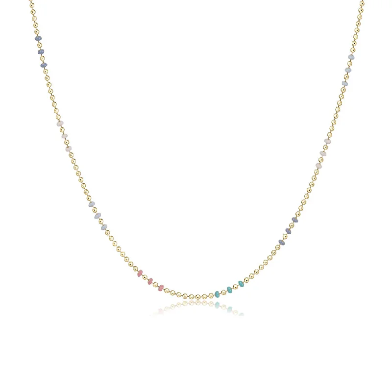 birthday gift necklaces for women -Hope Joy Gemstone Choker