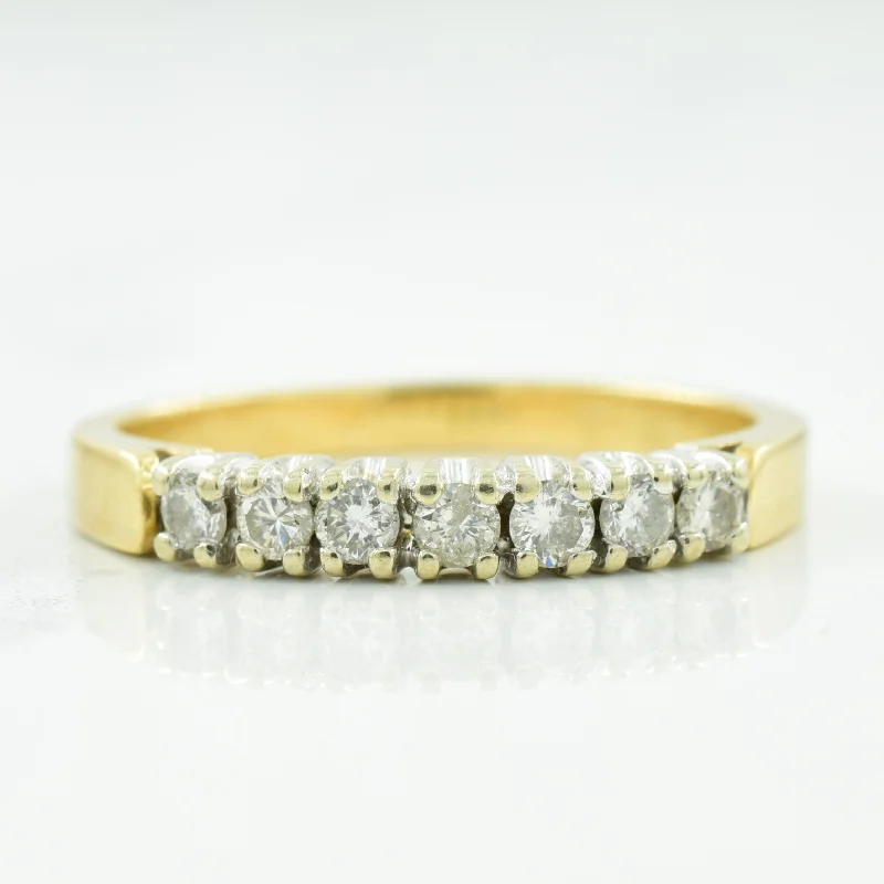 Diamond Wedding Band | 0.20ctw | SZ 7 |