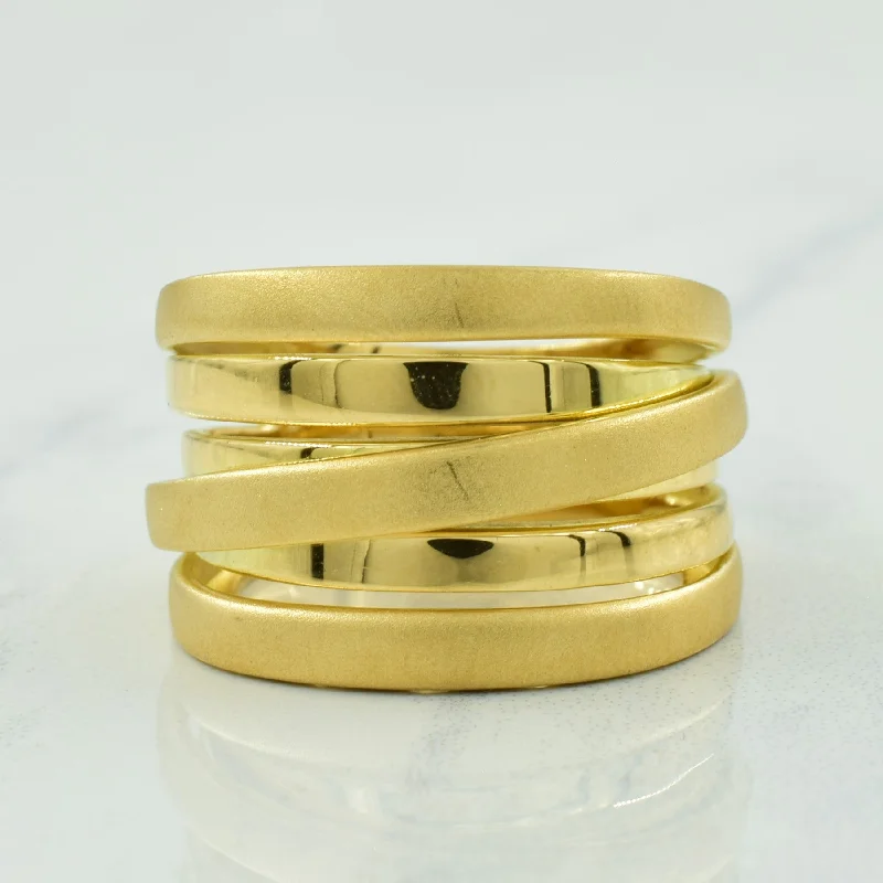 18k Yellow Gold Ring | SZ 7 |