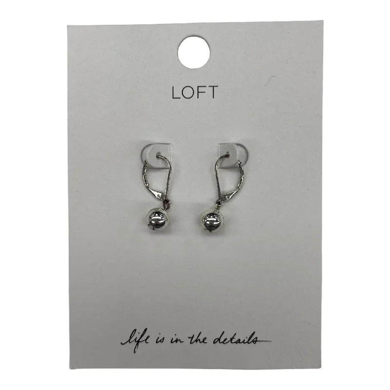 chic earrings for women -Earrings Dangle/Drop By Loft In Silver