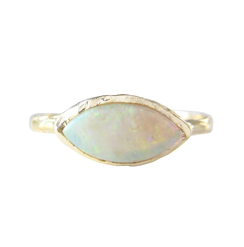 vintage bridal necklaces for women -Tribe Opal Ring