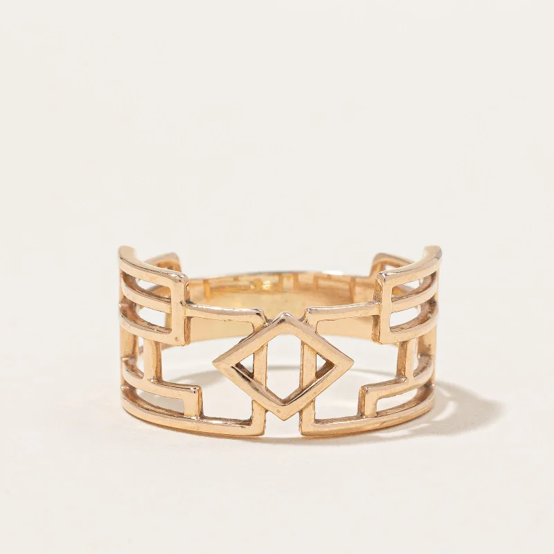 14k Yellow Gold Ring | SZ 7.5 |