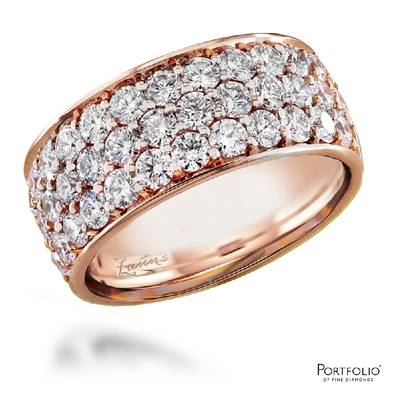 2.00ct Diamond Rose Gold Ring