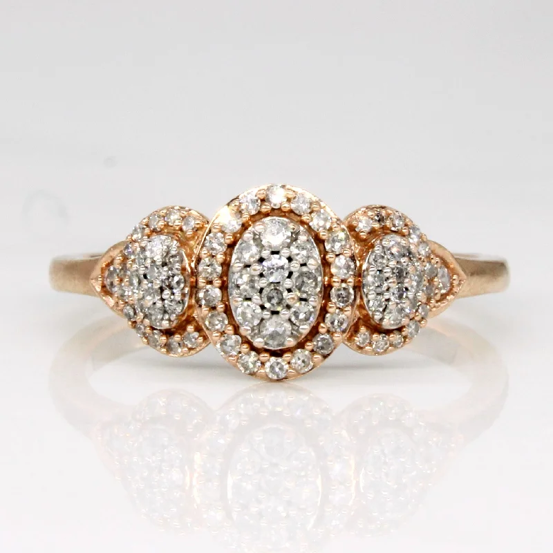 Diamond Cluster Ring | 0.40ctw | SZ 7 |