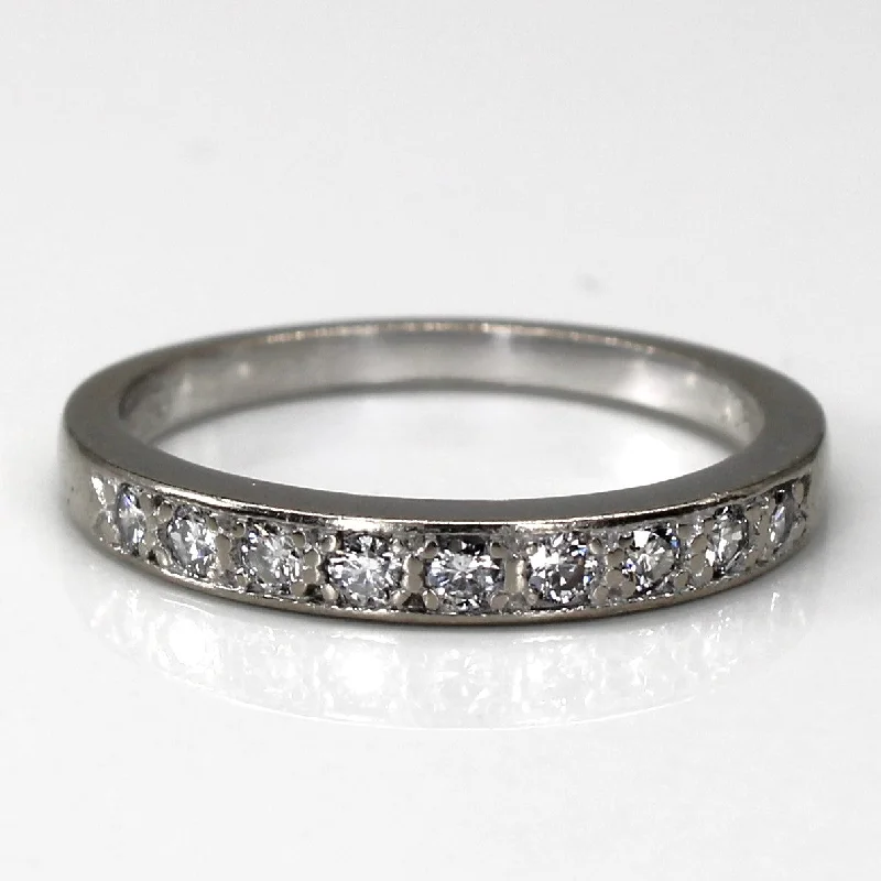 Diamond Wedding Band | 0.21ctw | SZ 6.25 |