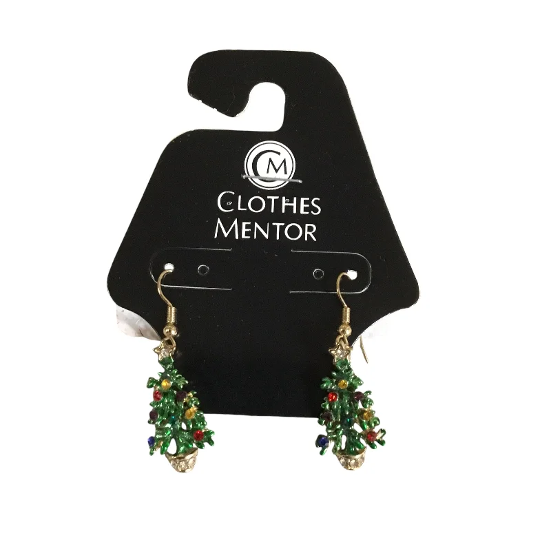 fashion statement earrings -Earrings Dangle/drop By Clothes Mentor