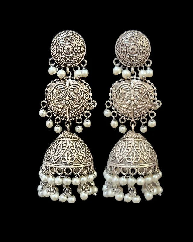 women's gold earrings -Parul Earrings