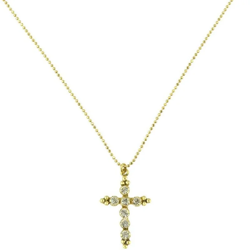 adjustable necklaces for women -Madonna Cross Necklace