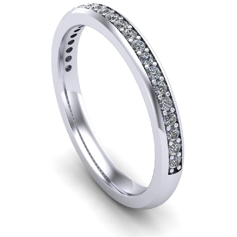 Ladies Celtic Wedding Band AYLIN-1S-BAND-PLATINUM