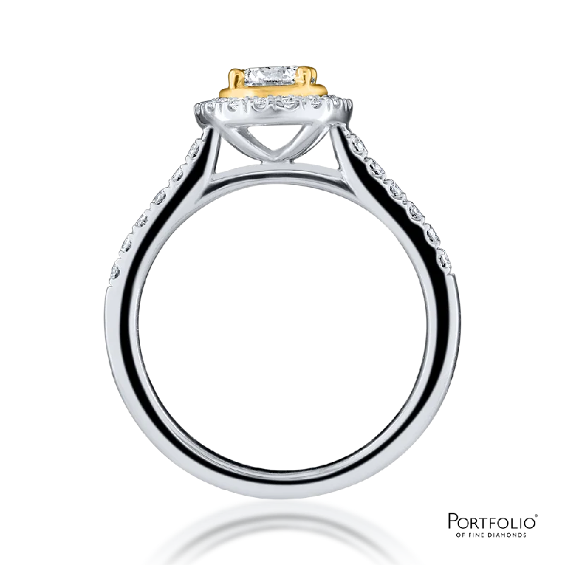 Pre-Owned 0.43ct I SI1 Diamond Platinum Ring