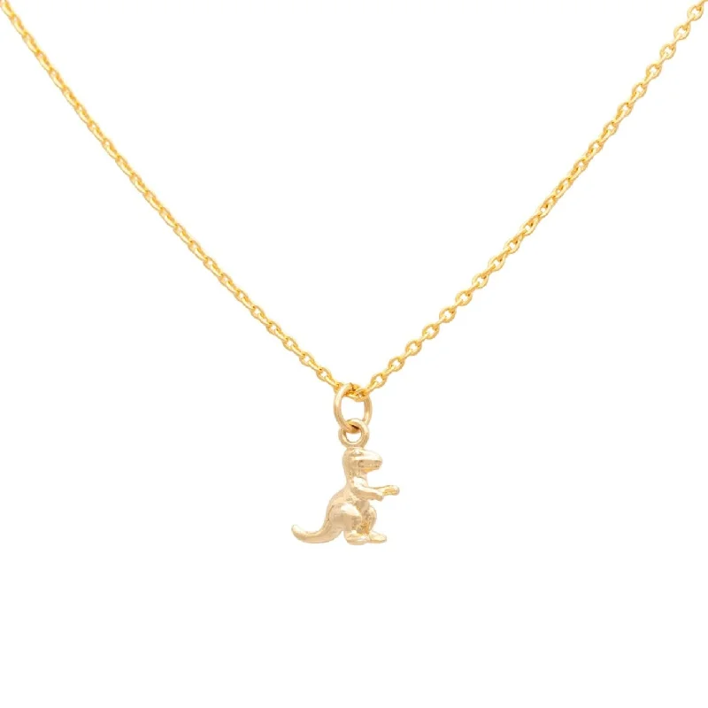 choker necklaces for women -T Rex Dinosaur Charm Necklace