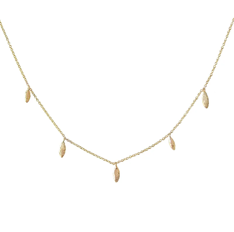 women's gold necklaces -Hula Necklace