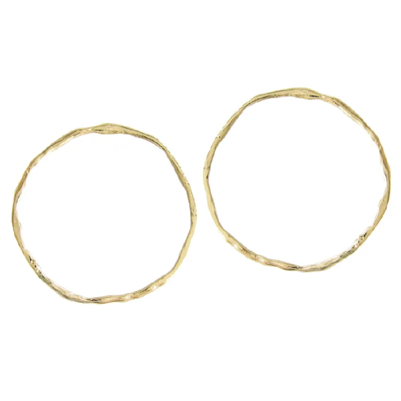 luxury necklaces for brides -Full Circle Big Hoops