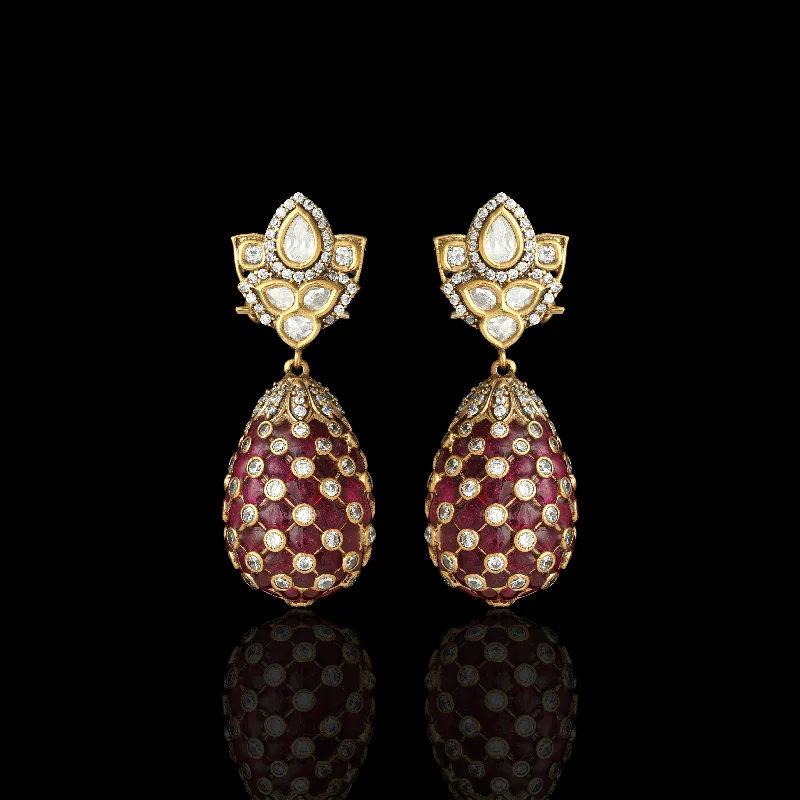 luxury drop earrings -Leya Earrings