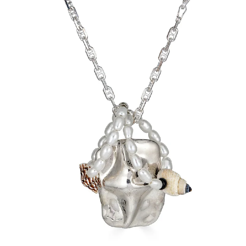 delicate necklaces for women -Shell Talisman Pendant