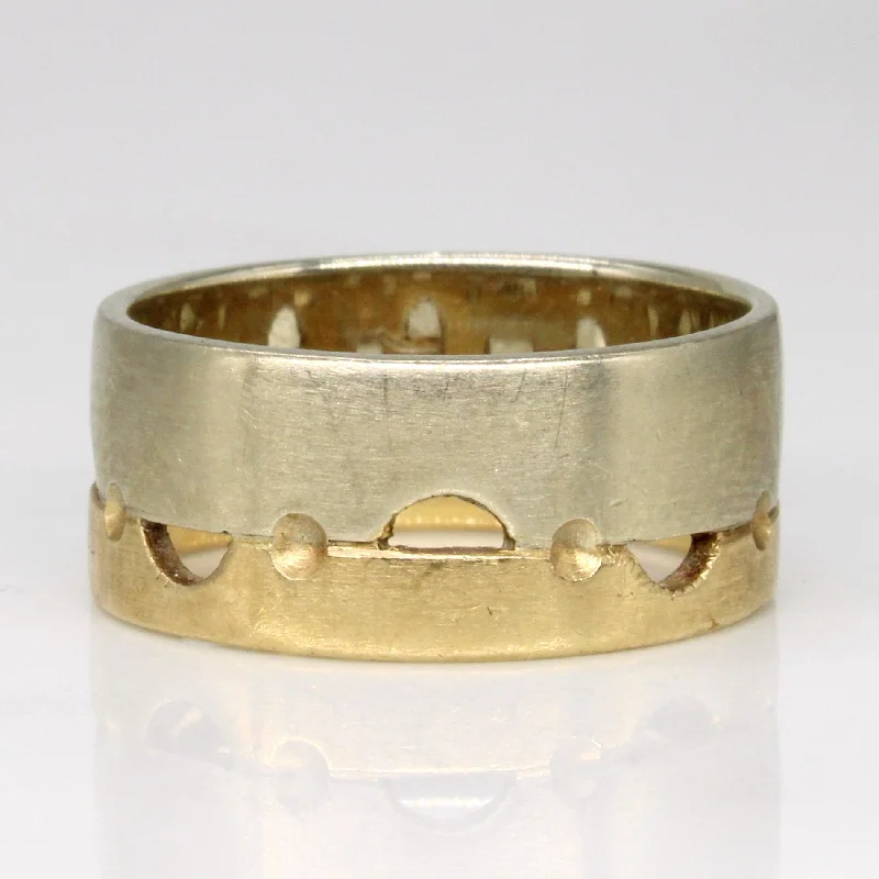 14k Two Tone Gold Ring | SZ 6.5 |