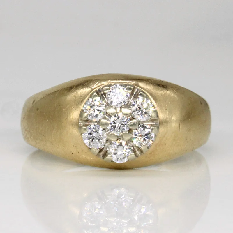 Diamond Cluster Ring | 0.42ctw | SZ 10 |