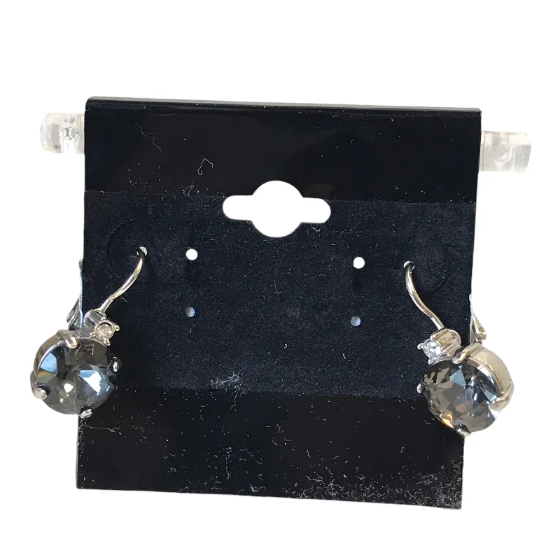 clip-on earrings for women -Earrings Dangle/Drop By Loft In Grey & Silver