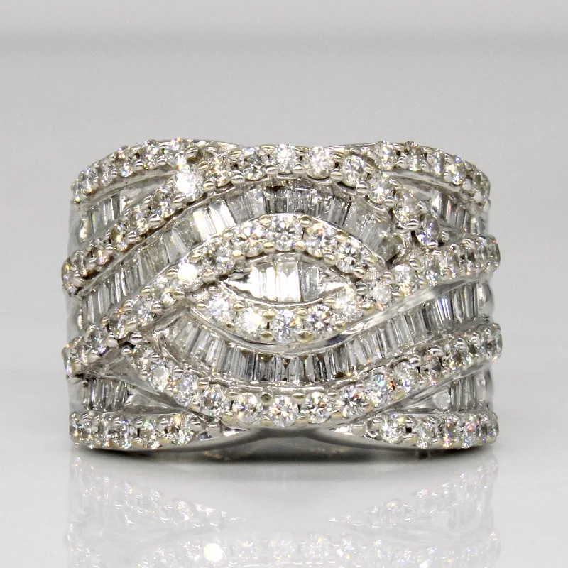 Diamond Cluster Ring | 2.10ctw | SZ 9 |