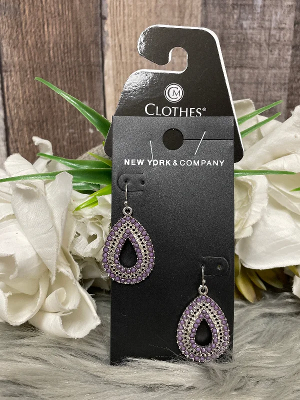 fashion earrings for women -Earrings Dangle/drop By New York And Co