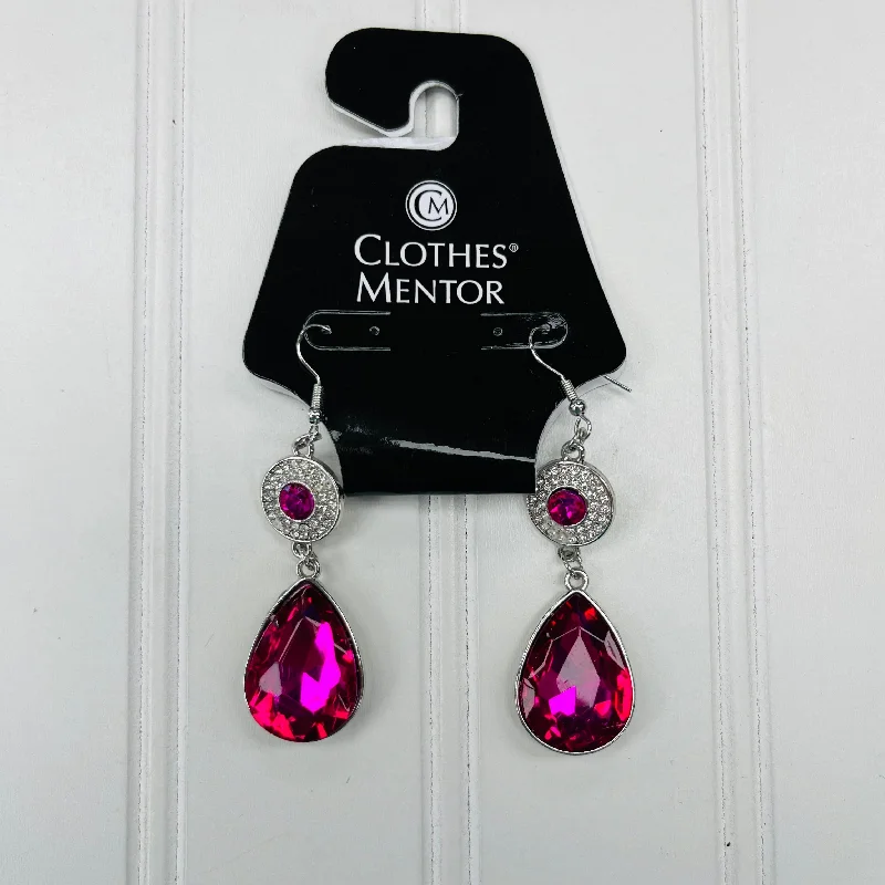 sapphire earrings for women -Earrings Dangle/drop By Clothes Mentor