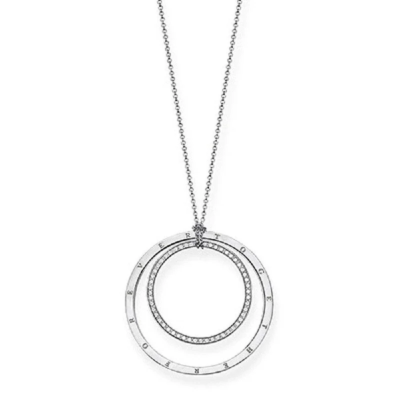 elegant necklaces for women -Forever Together Necklace with Diamonds