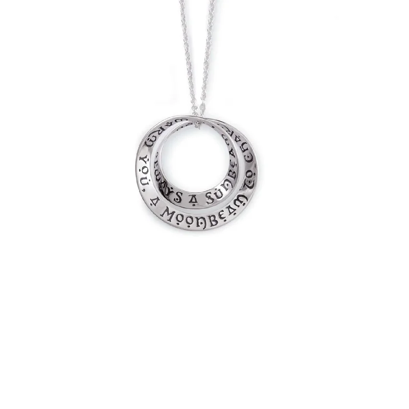 stylish necklaces for women -Irish Blessing Necklace