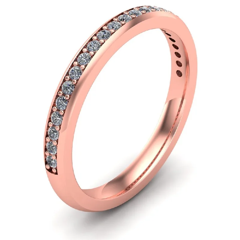 Ladies Celtic Wedding Band AYLIN-1S-BAND-ROSE