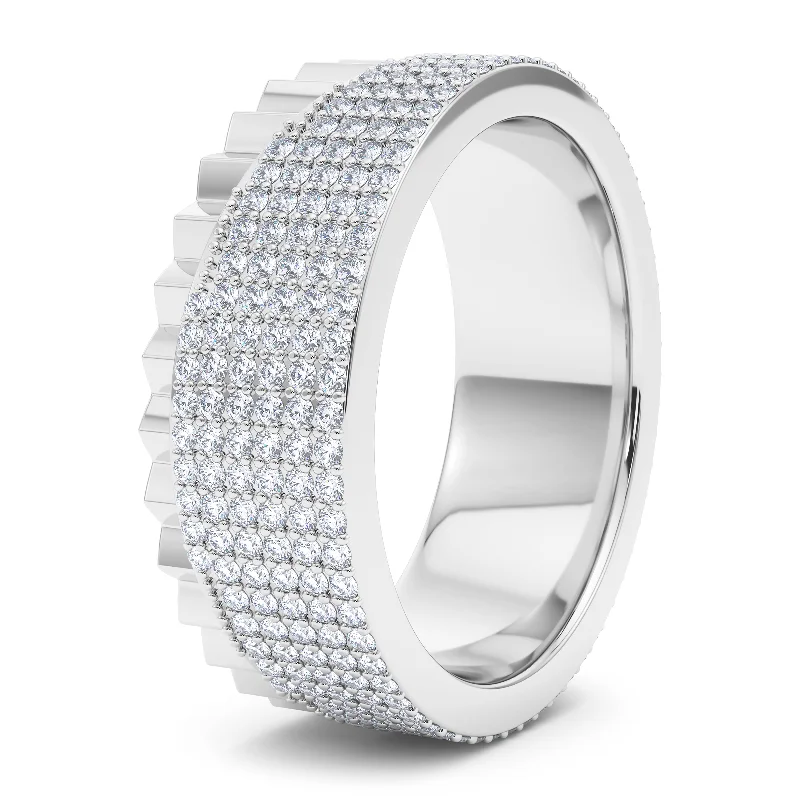 18K White Gold