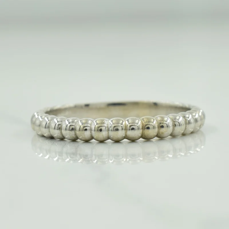 14k White Gold Ring | SZ 8.5 |