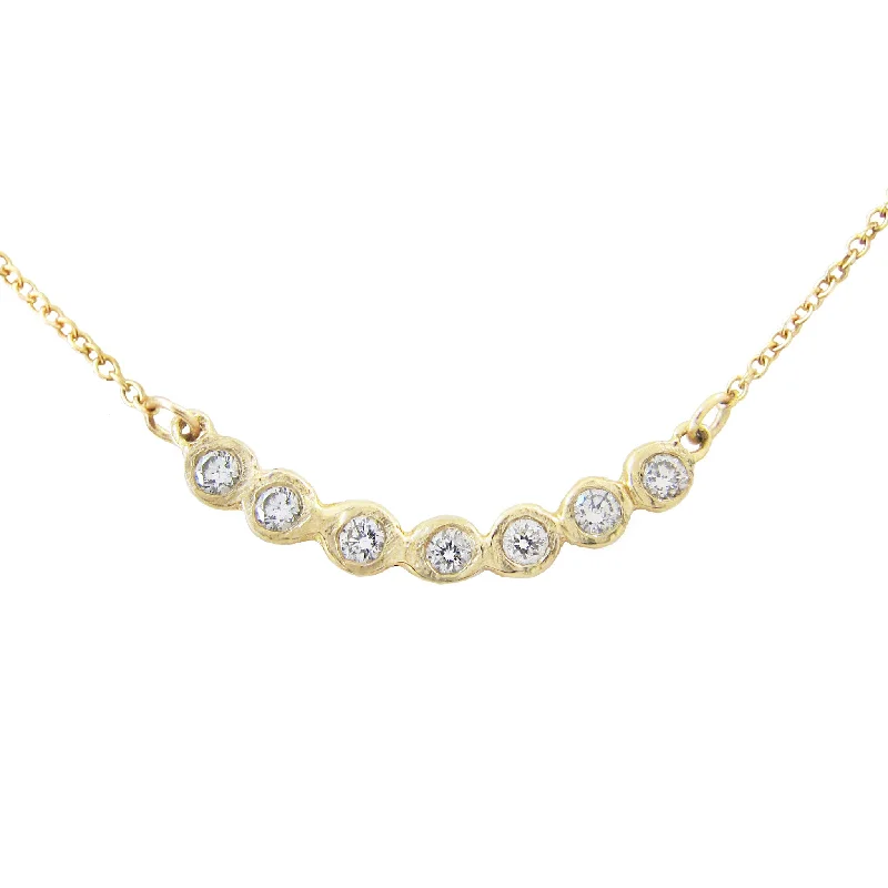 crystal necklaces for women -Tauri Diamond Necklace