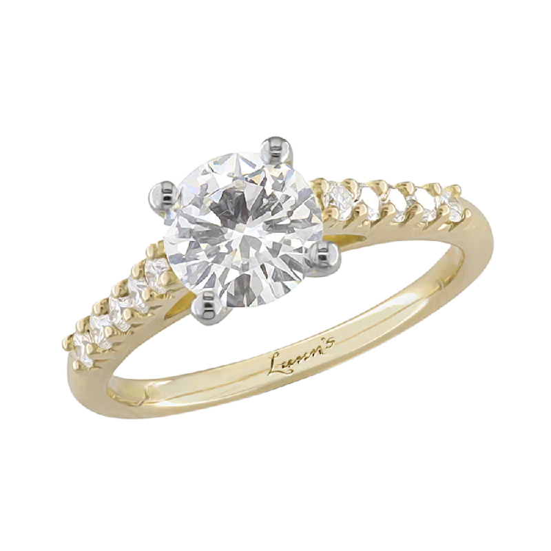 Pre-Owned Solitaire 1.00ct H SI2 Diamond Yellow Gold Ring