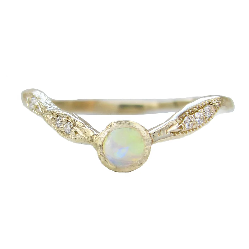 fashion necklaces for women -Lookout Point Opal Ring