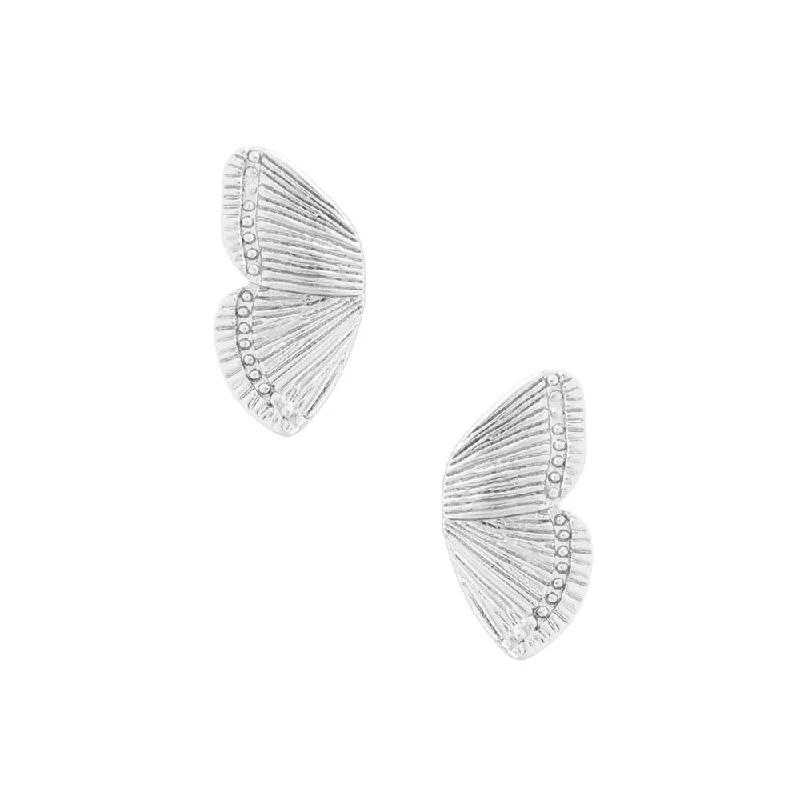 minimalistic earrings for women -Dani Silver Studs