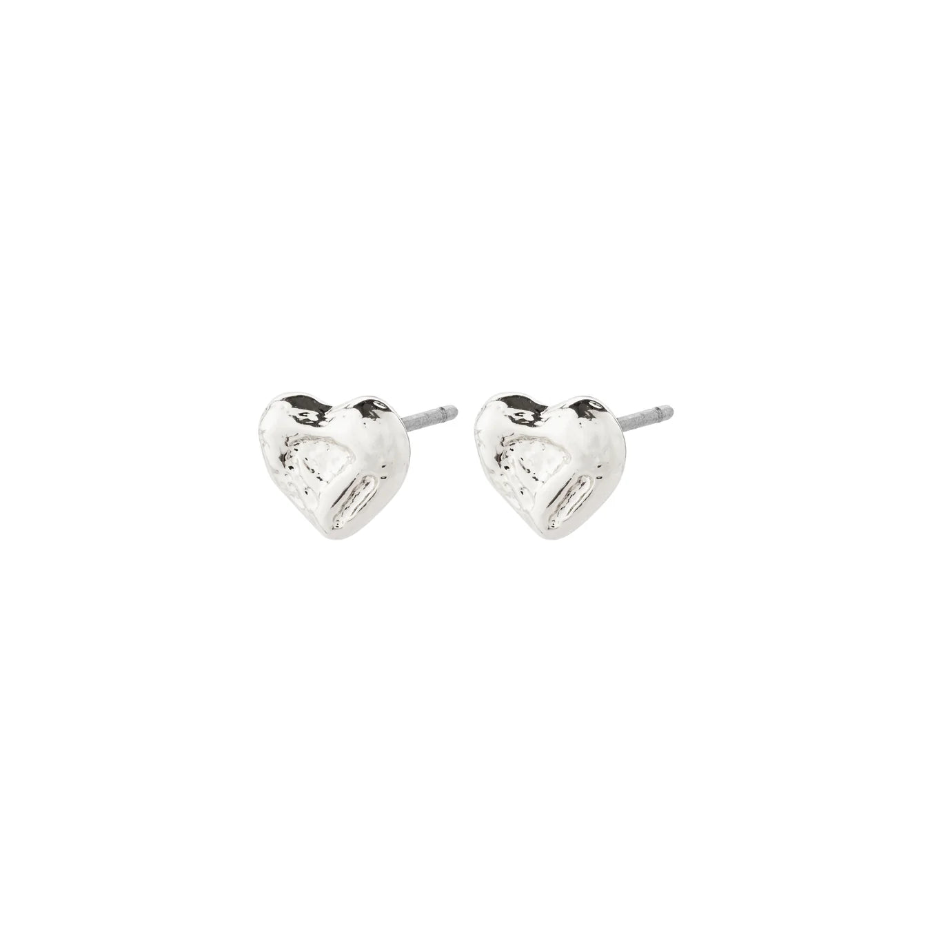 gold stud earrings for women -Arlet Silver Plated Studs