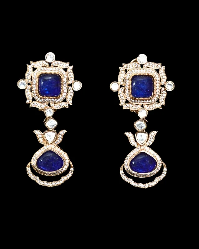 clip-on earrings for women -Saman Earrings