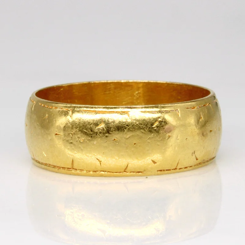 1962 Birmingham 22k Yellow Gold Ring | SZ 8 |