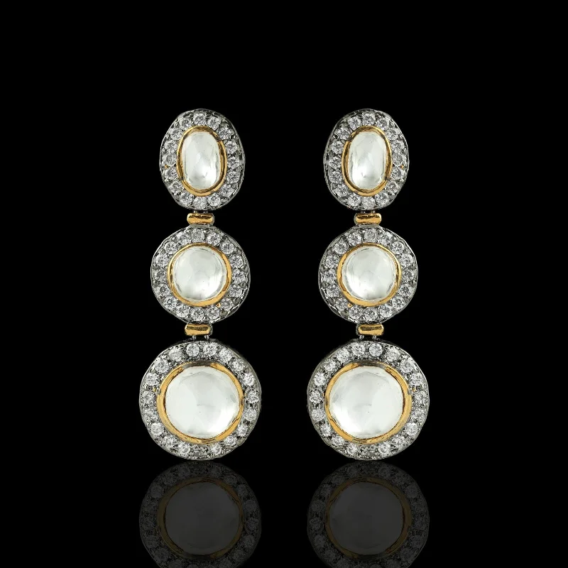 floral earrings for women -Lamia Earrings