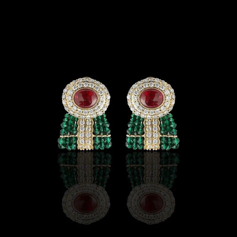 evening earrings for women -Leena Studs