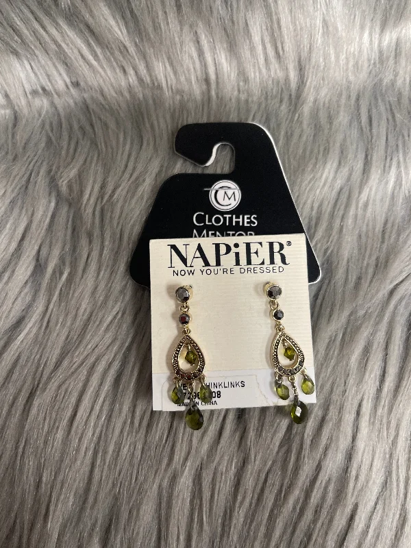 bridal hoop earrings -Earrings Dangle/drop By Napier