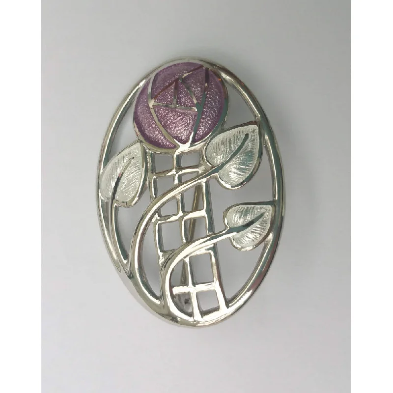 classic brooches for women -Charles Rennie Mackintosh Brooch - SB0447B