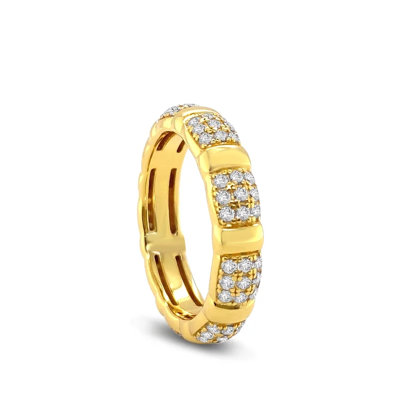 luxury diamond wedding rings -Windsor Crown Ring