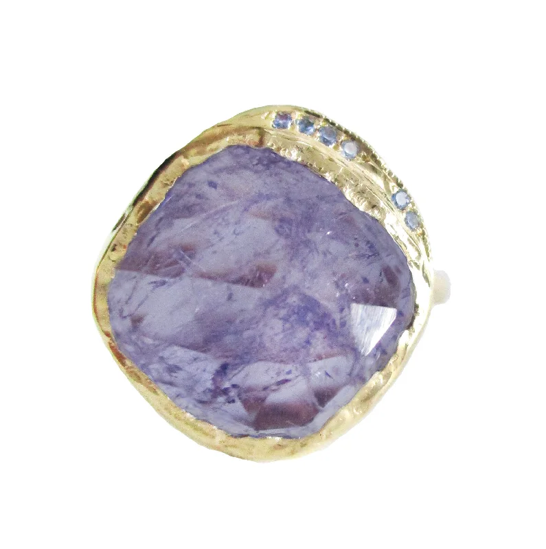 colorful necklaces for women -Tanzanite Cove Ring