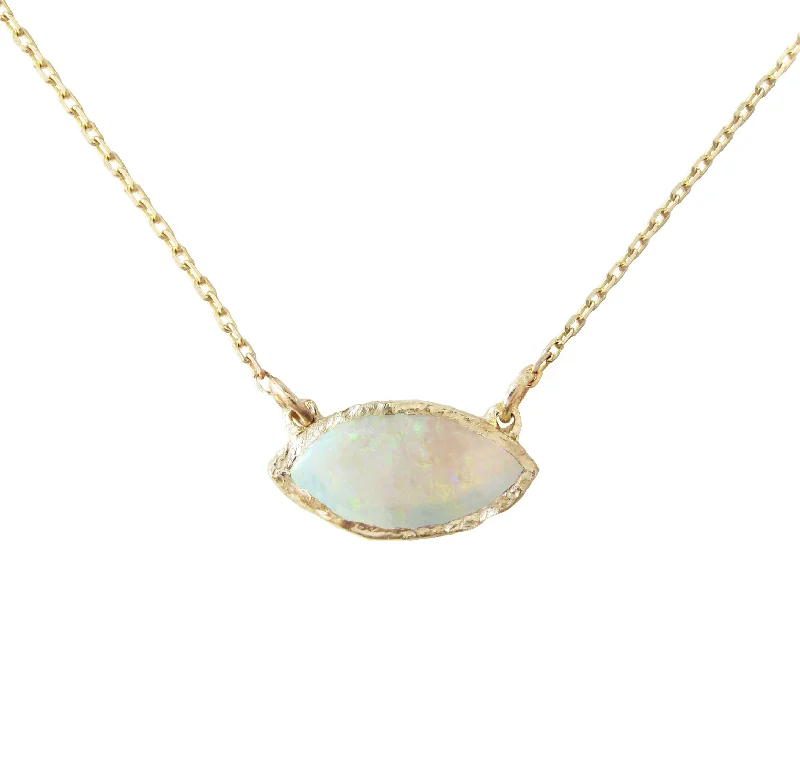 simple chain necklaces for women -Tribe Opal Necklace